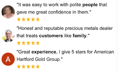 American Hartford Gold Google Reviews and Rating