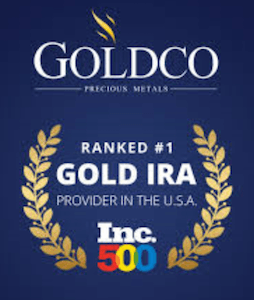 Goldco Ranked #1 Inc. 500